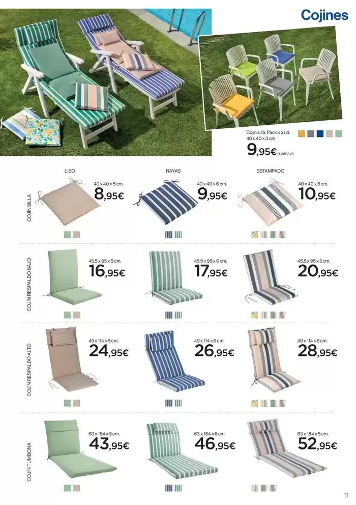 Catálogo de Terraza y jardín Canarias 9 de abril al 4 de mayo 2025 - Página 11