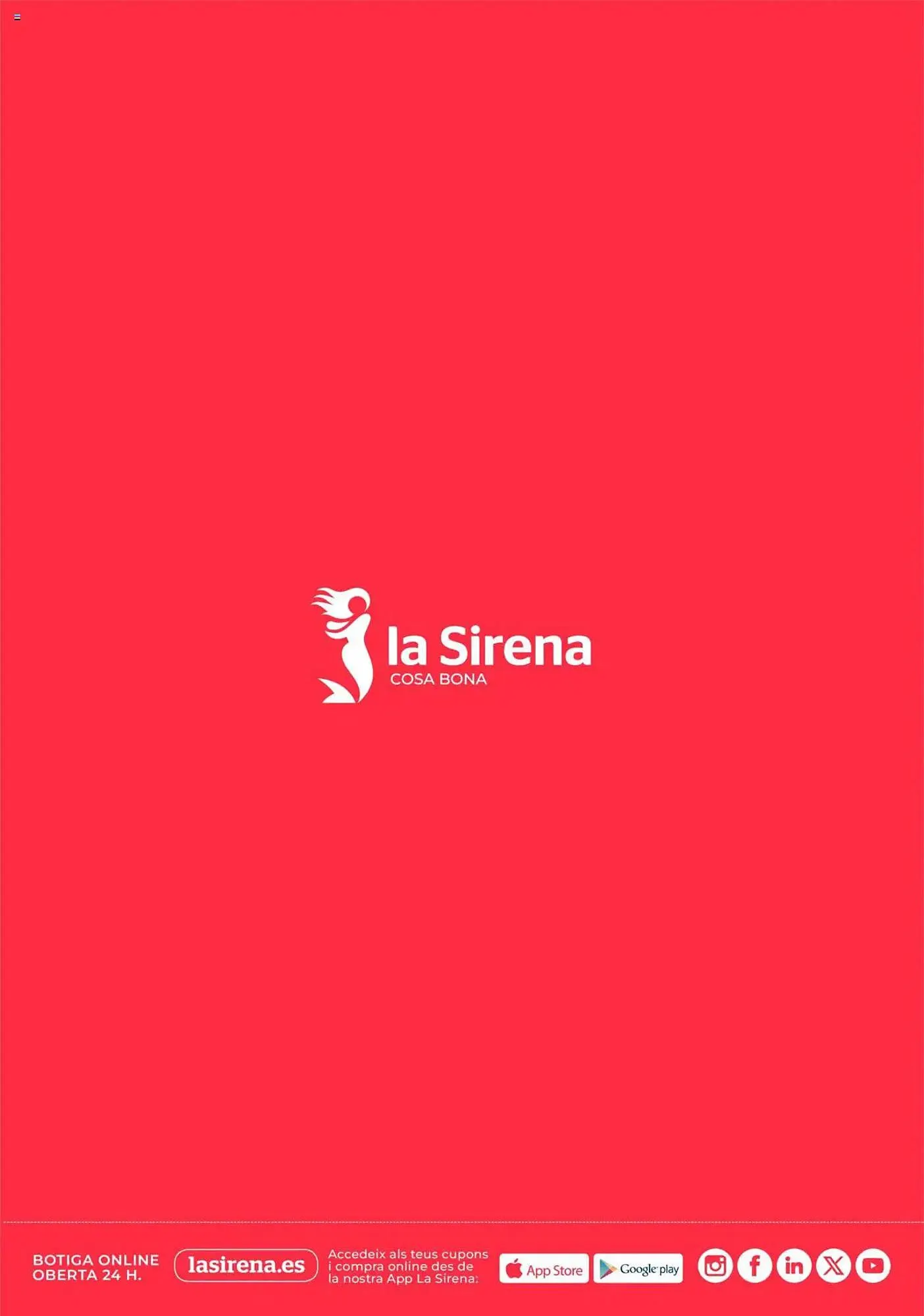 Catálogo de Folleto La Sirena 24 de julio al 27 de agosto 2025 - Página 50