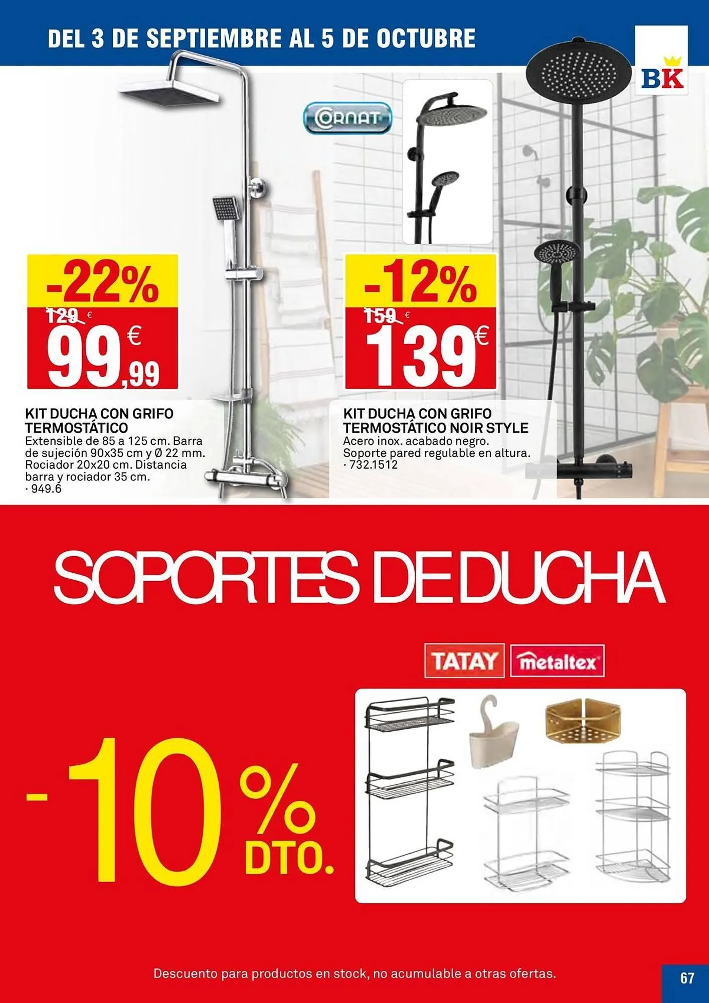 Catálogo de Catálogo Bricoking 3 de septiembre al 15 de octubre 2025 - Página 67