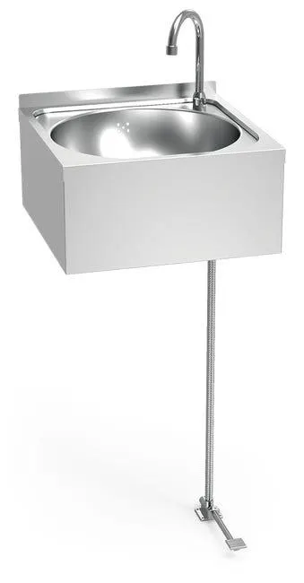 Lavamanos mural con pedal Fabricante: Fricosmos. Referencia: 061204