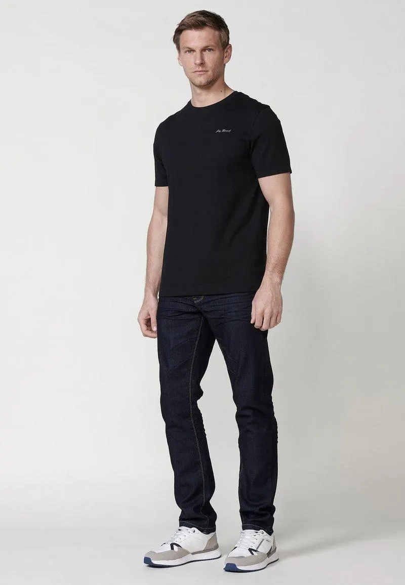 PACK OF 2 SHORT SLEEVE - Camiseta básica - black white