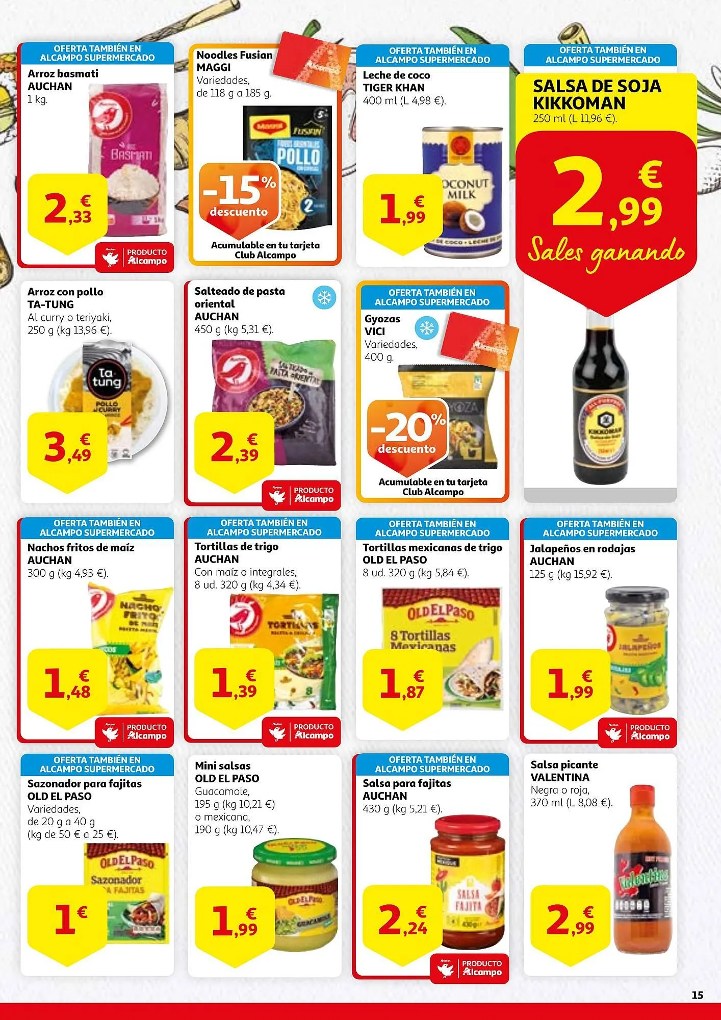 Catálogo de Folleto Alcampo 30 de enero al 12 de febrero 2025 - Página 15