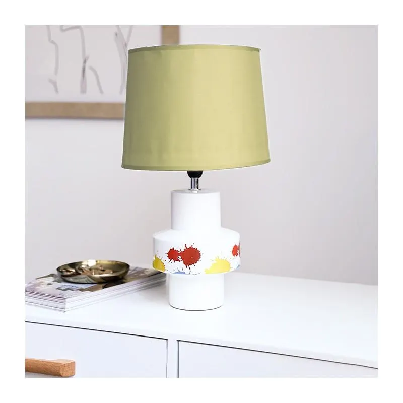 LÁMPARA DE MESA COLORES