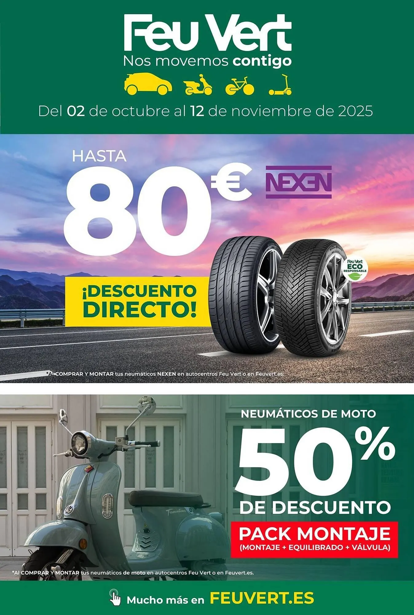 Catálogo de Folleto Feu Vert 14 de octubre al 12 de noviembre 2025 - Página 1
