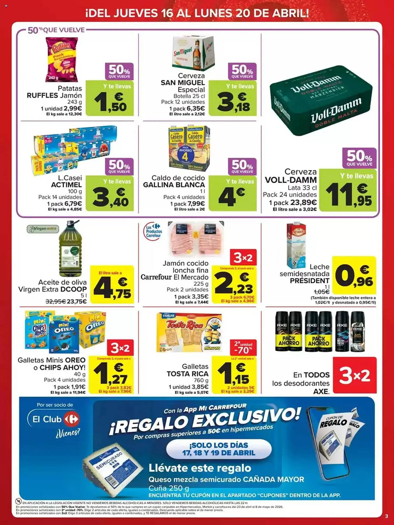 Catálogo de Folleto Carrefour 16 de abril al 20 de abril 2026 - Página 3
