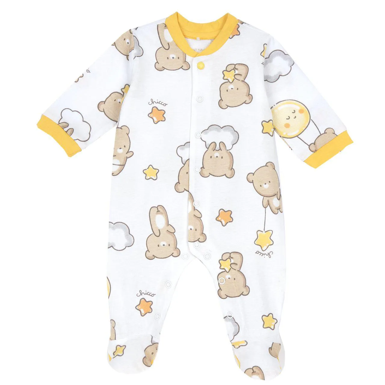 Pijama animales bebé apertura frontal