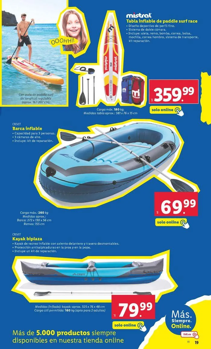 Catálogo de ¡Bazar Lidl! 27 de mayo al 2 de junio 2024 - Página 19