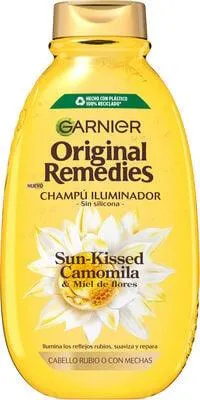 Champú iluminador Garnier Original Remedies 400ml camomila y miel de flores