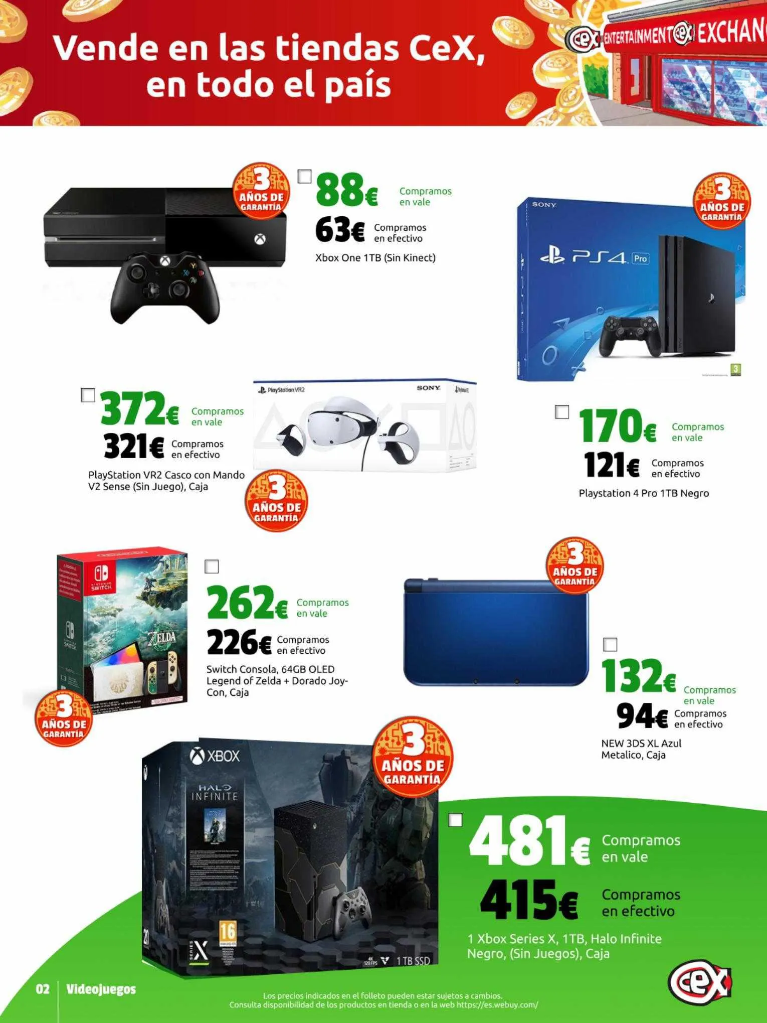 Catálogo de Catálogo CeX 1 de junio al 13 de julio 2023 - Página 2