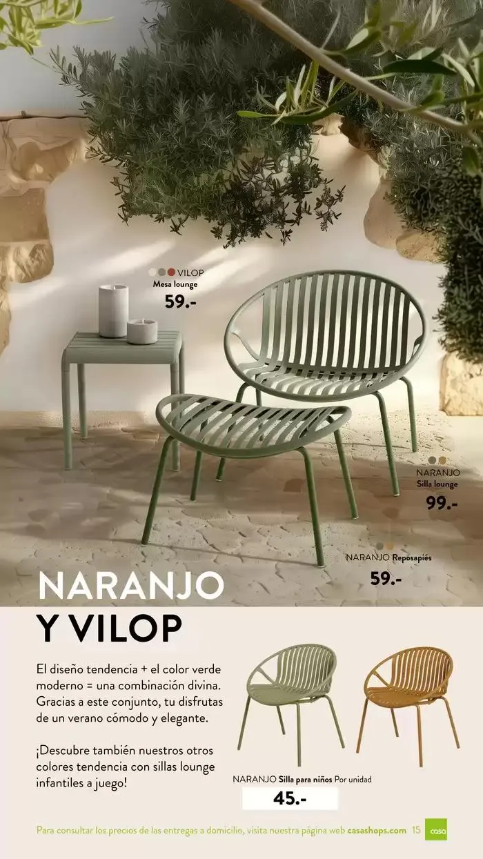 Catálogo de Colección de jardín 2025 3 de marzo al 30 de septiembre 2025 - Página 15