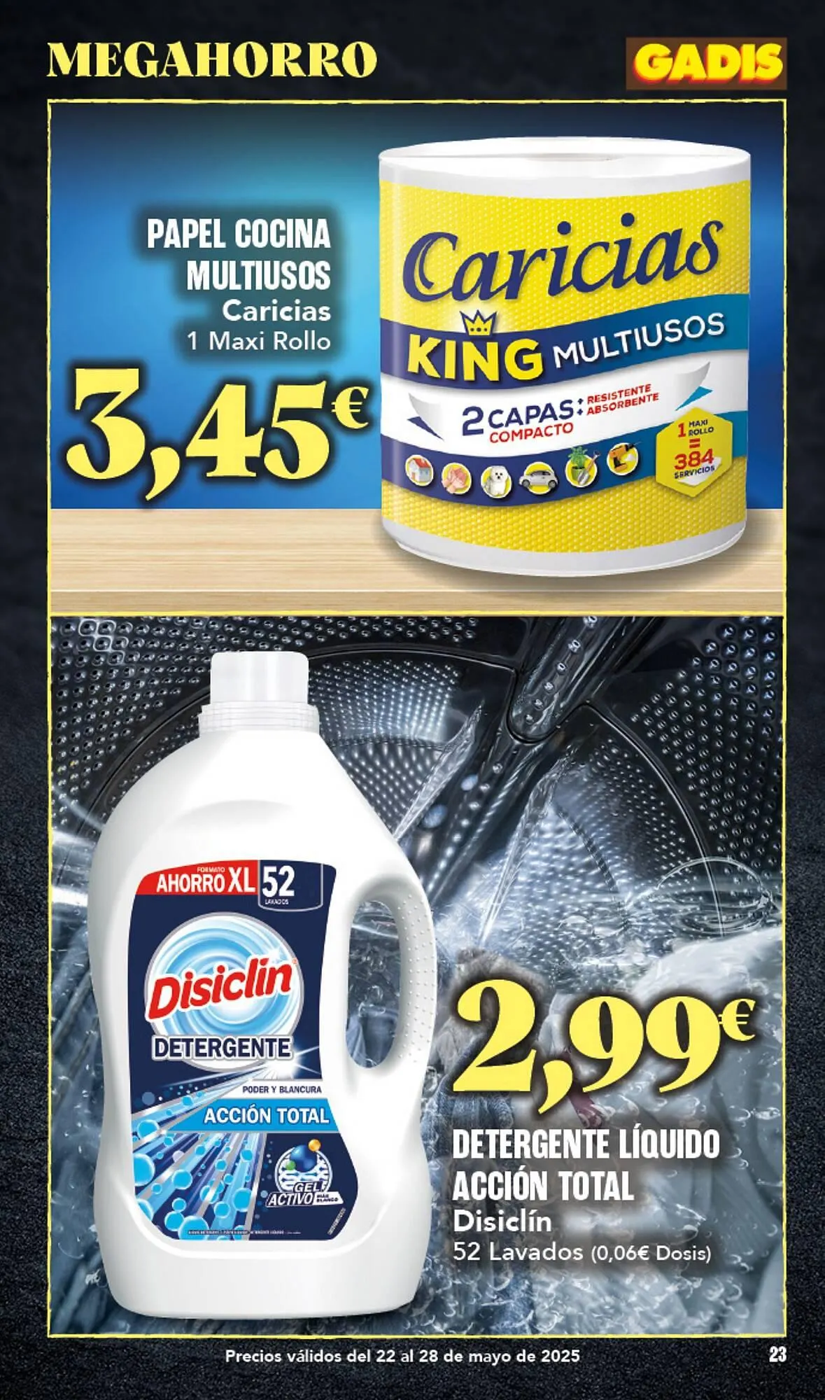 Catálogo de Folleto Gadis 22 de mayo al 28 de mayo 2025 - Página 23