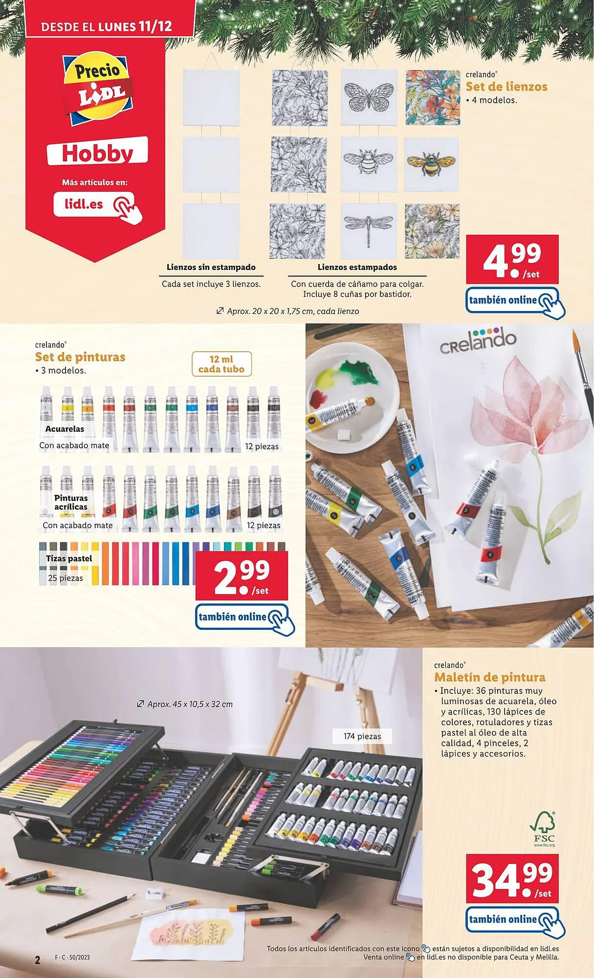 Catálogo de Folleto Lidl 11 de diciembre al 17 de diciembre 2023 - Página 2