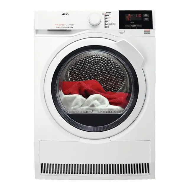 Secadora AEG 8 kg Condensación, Bomba de calor - T7DBG841