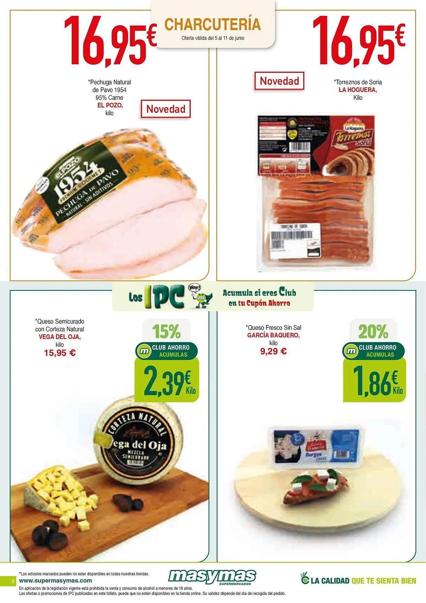 Catálogo de Folleto Masymas 5 de junio al 11 de junio 2025 - Página 2