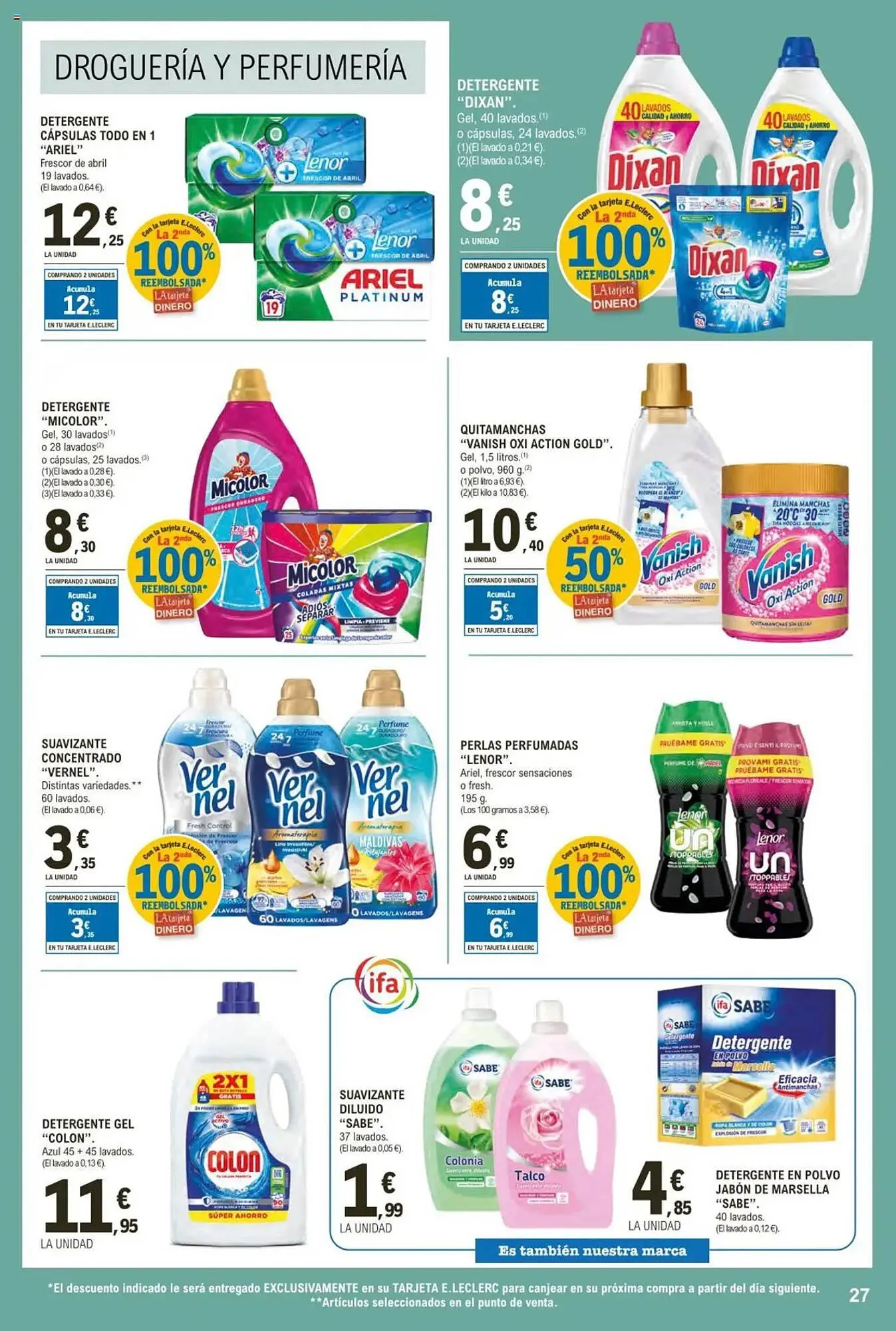 Catálogo de Folleto E.Leclerc 2 de julio al 13 de julio 2025 - Página 27
