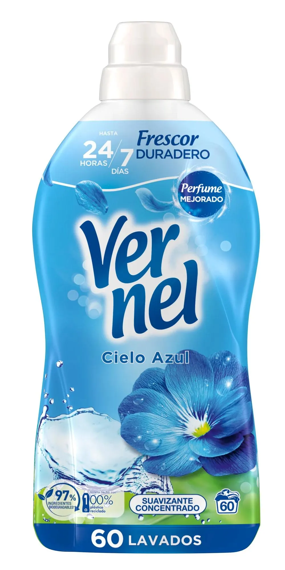 SUAVIZANTE CONCENTRADO AZUL 60 DOSIS 1,08L