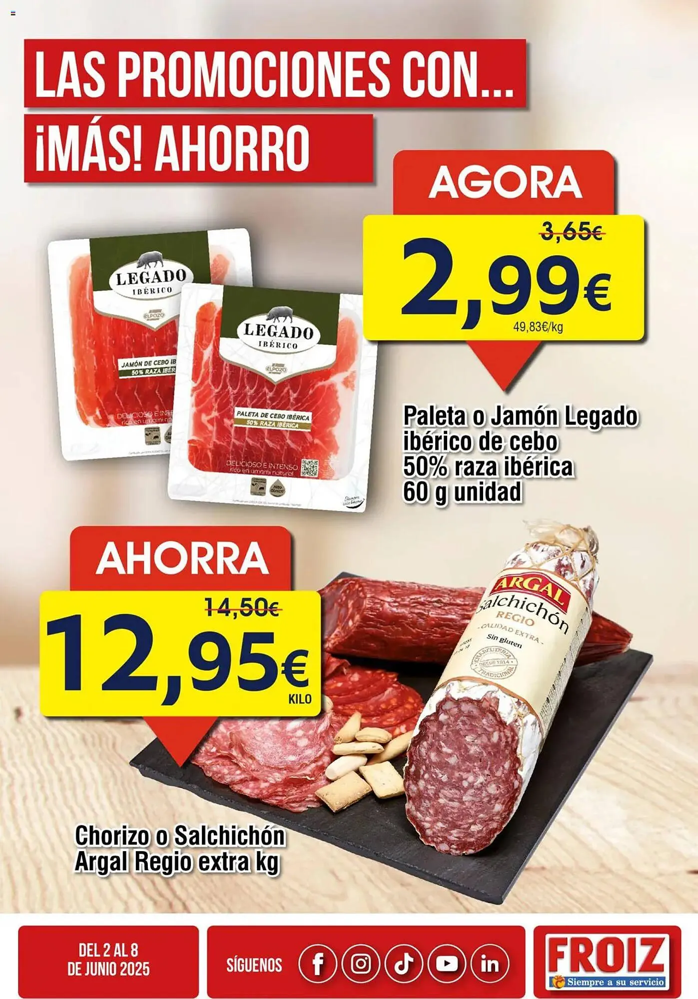 Catálogo de Folleto FROIZ 2 de junio al 8 de junio 2025 - Página 3