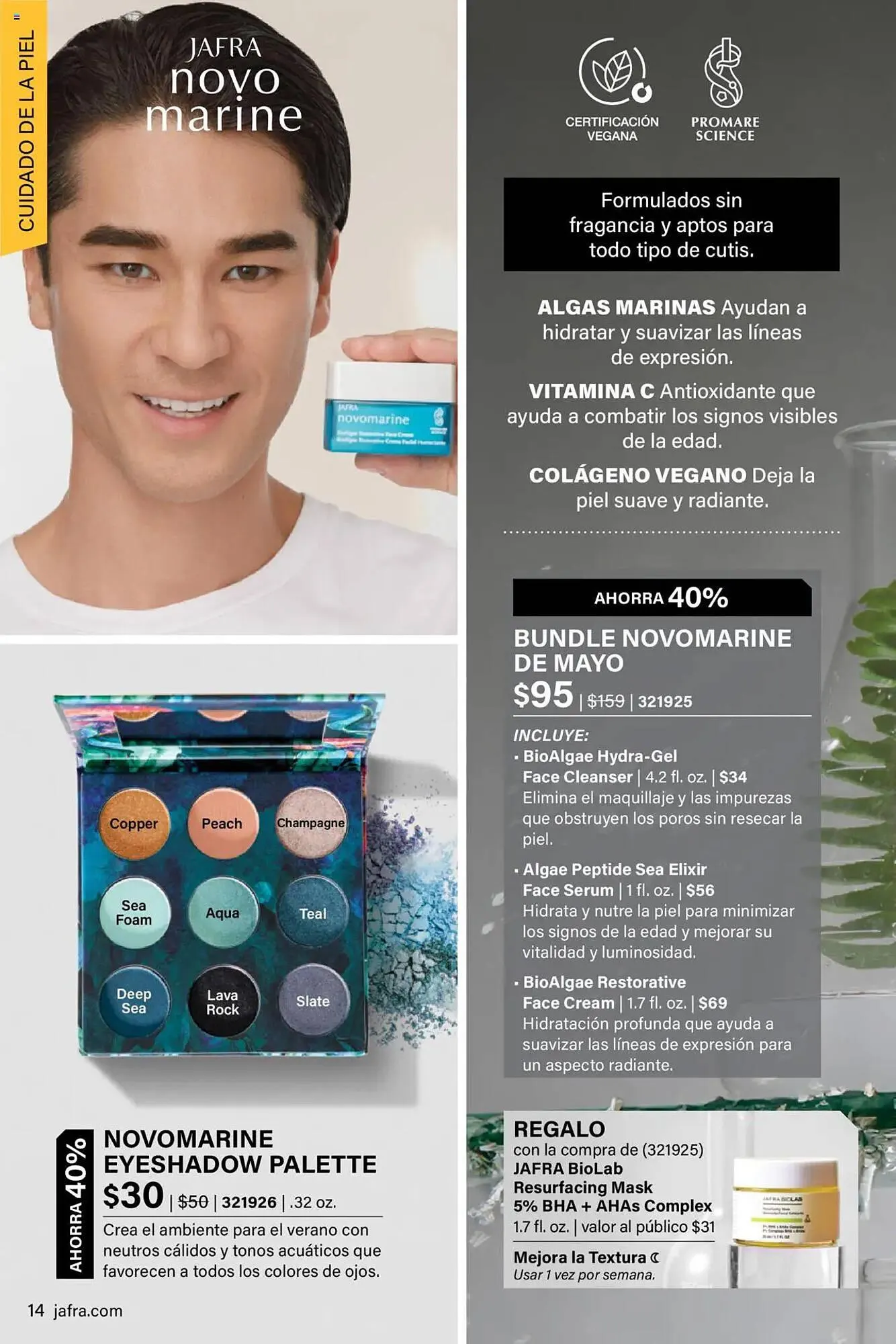 Catálogo de Folleto JAFRA 1 de mayo al 31 de mayo 2025 - Página 14