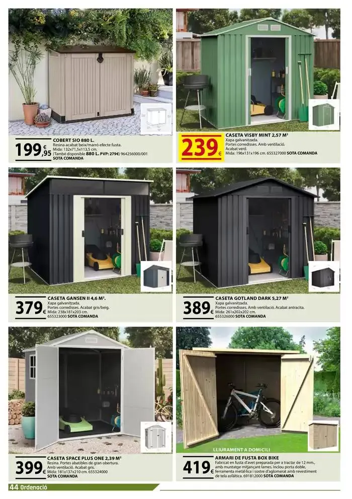 Catálogo de Jardins i terrasses 10 de abril al 29 de junio 2025 - Página 44