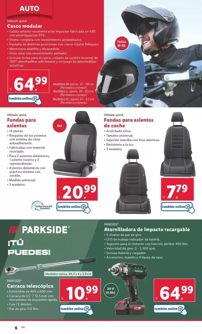 Catálogo de ¡Bazar Lidl! Ofertas válidas del 17/03 al 23/03 17 de marzo al 23 de marzo 2025 - Página 14
