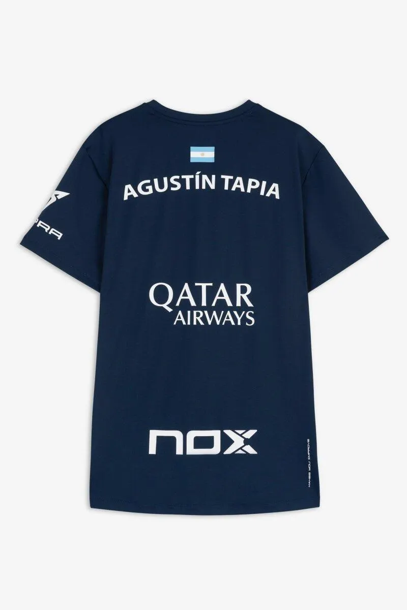 Camiseta Sponsors AT10 Azul Marino de Agustín Tapia