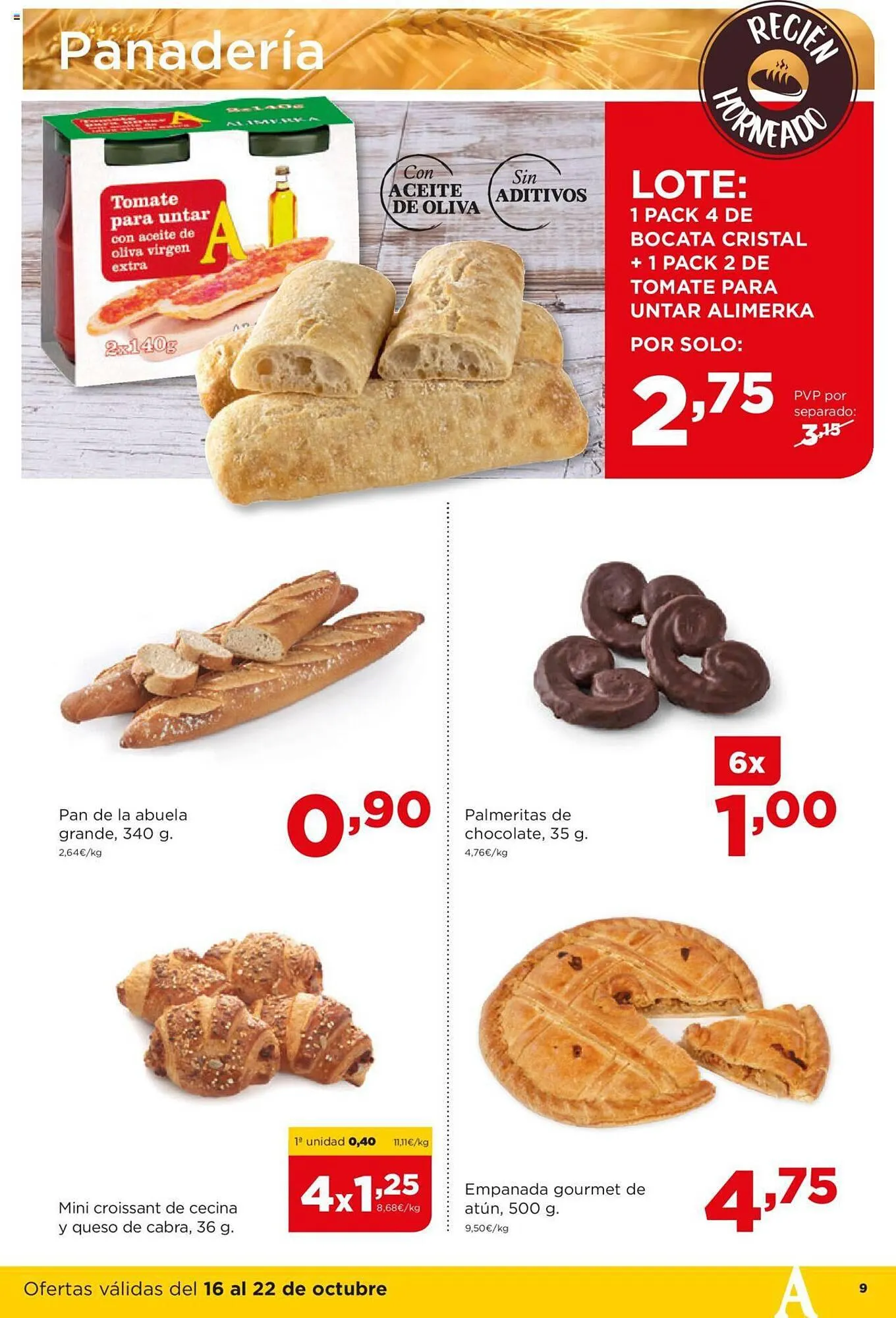 Catálogo de Folleto Alimerka 16 de octubre al 22 de octubre 2023 - Página 9