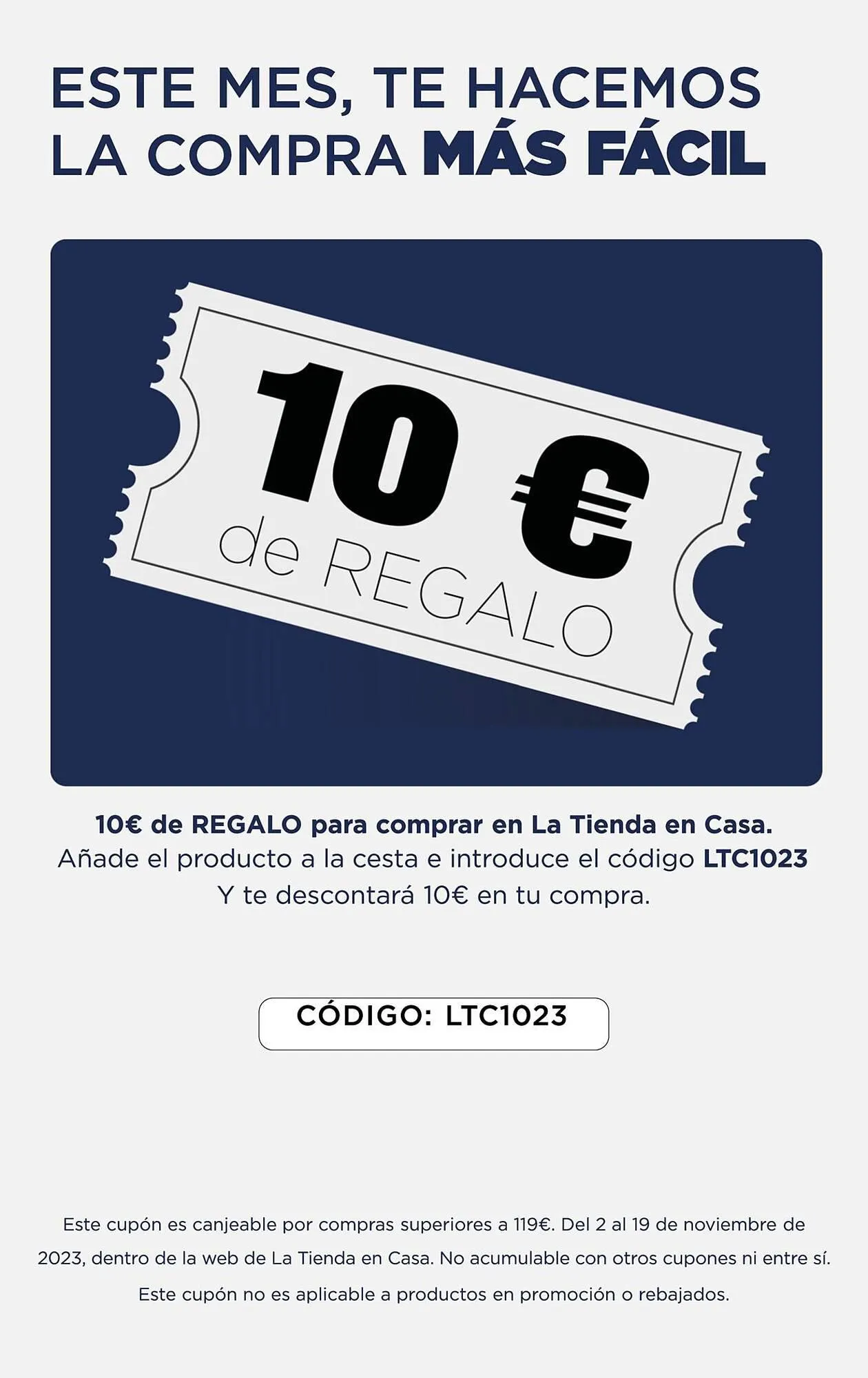 Catálogo de Folleto La tienda en casa 2 de noviembre al 30 de noviembre 2023 - Página 5