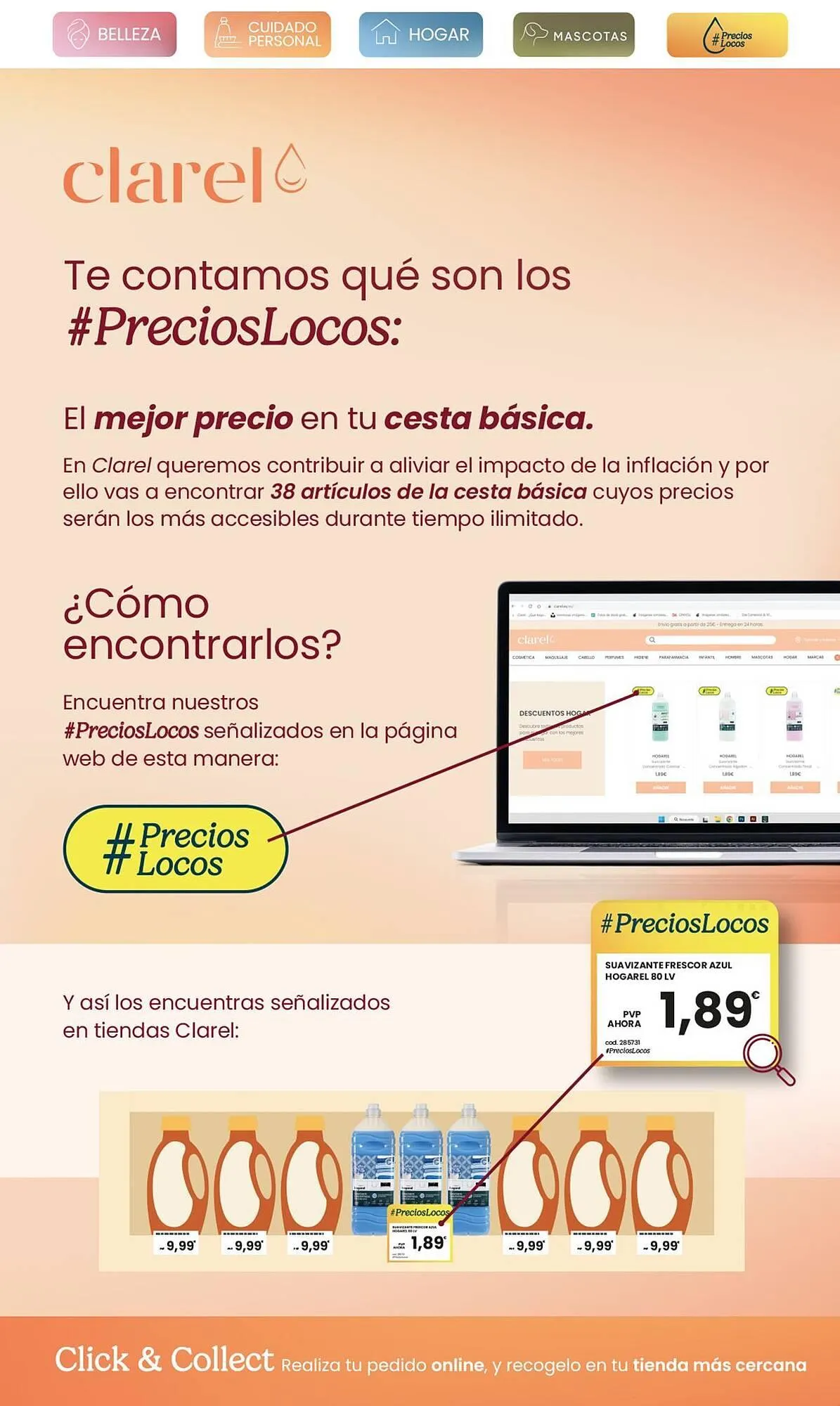 Catálogo de Folleto Clarel 2 de abril al 12 de mayo 2026 - Página 12