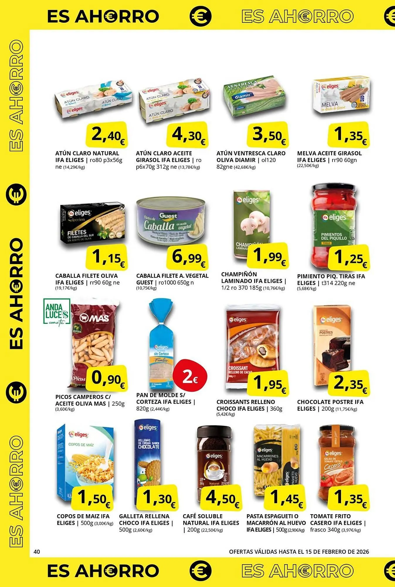 Catálogo de Folleto Supermercados MAS 2 de febrero al 26 de febrero 2026 - Página 40