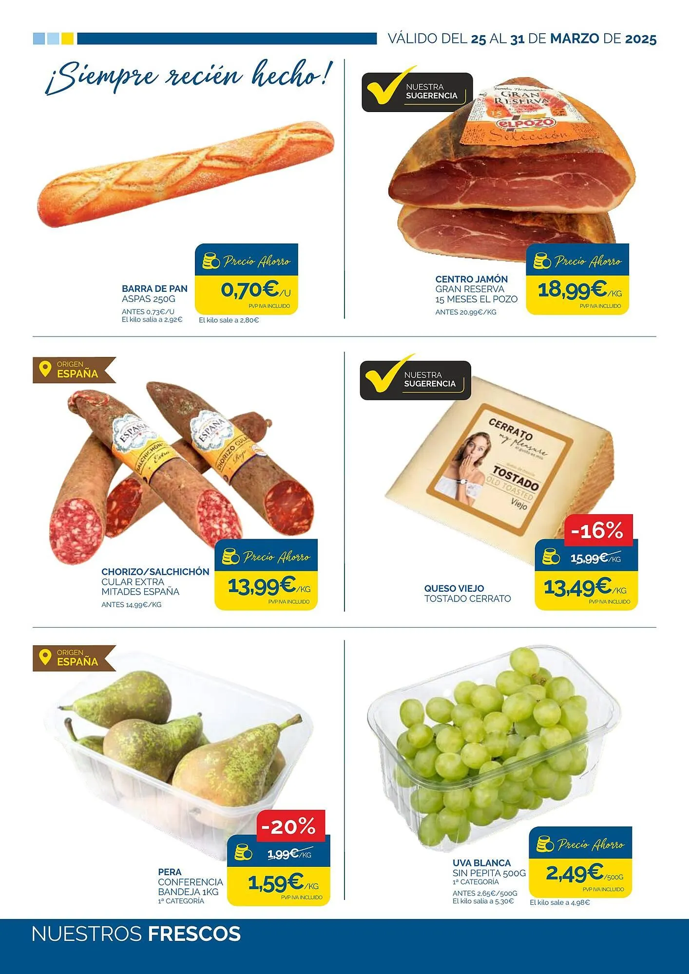 Catálogo de Folleto Supermercados La Despensa 25 de marzo al 31 de marzo 2025 - Página 2