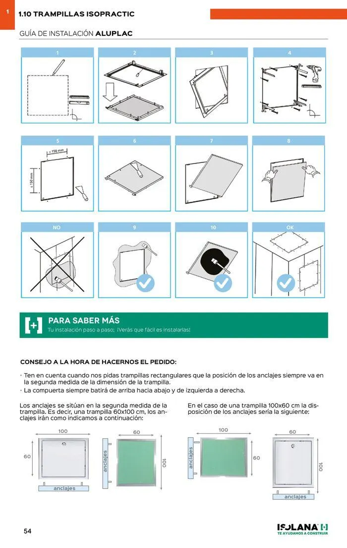 Catálogo de PLACA DE YESO LAMINADO – TARIFA ISOLANA 2024 18 de septiembre al 30 de septiembre 2024 - Página 49