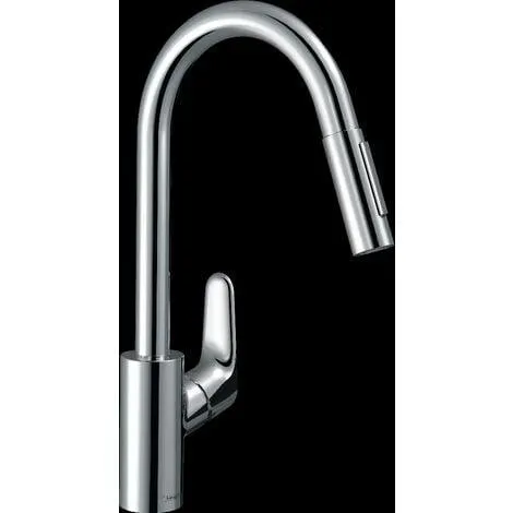 HANSGROHE Focus M41 mezclador de cocina con ducha extraíble de 2 chorros cromo - 31815000