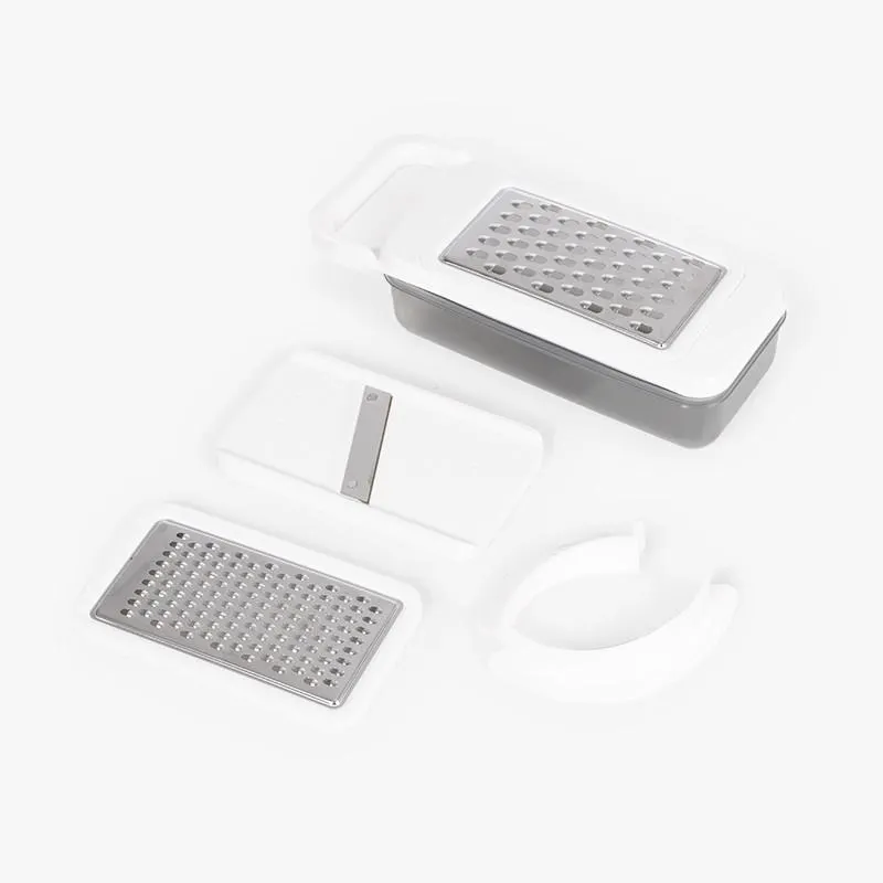 KRHÜNER RALLADOR CON 3 CUCHILLAS Y DEPÓSITO