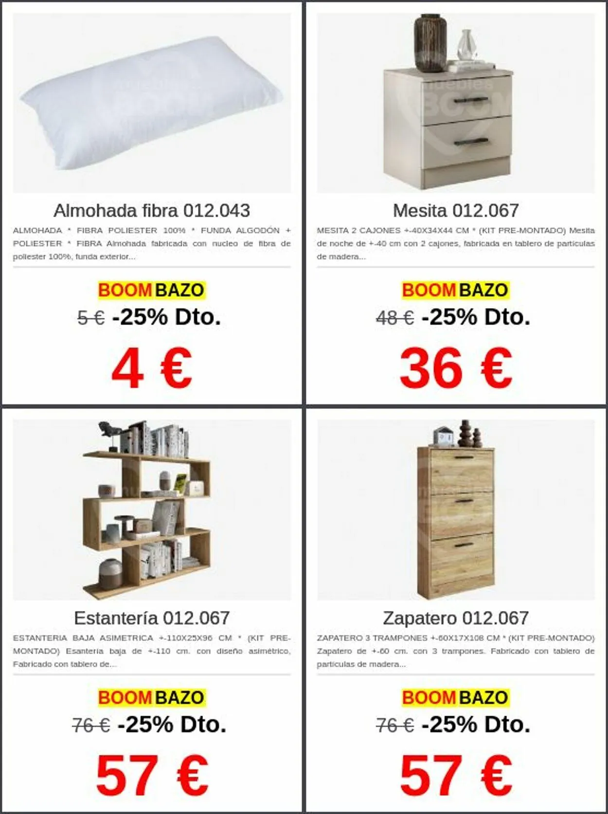 Catálogo de Muebles BOOM Oferta actual 7 de julio al 16 de julio 2025 - Página 1