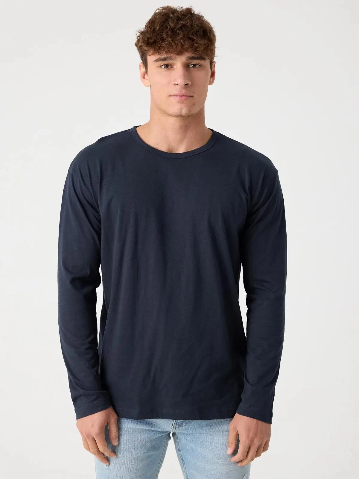 Camiseta básica manga larga