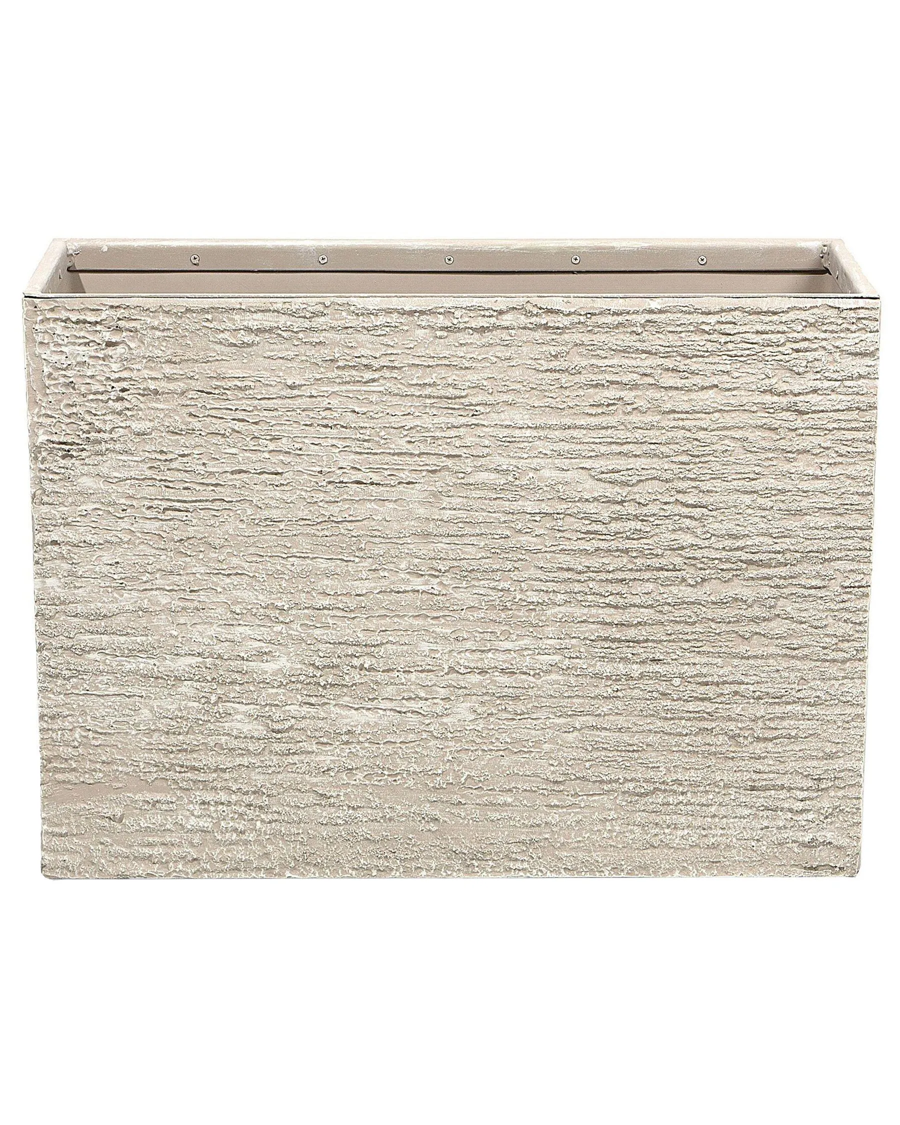 Maceta EDESSA Piedra 70 cm Beige claro