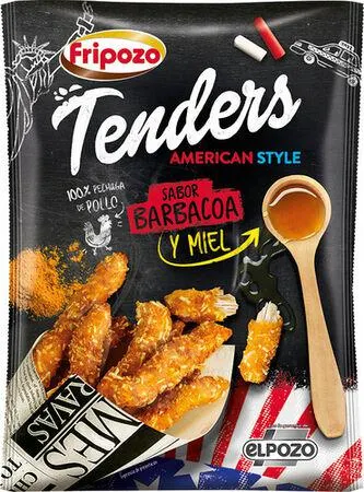 Tenders pechuga pollo Fripozo barbacoa y miel 250g