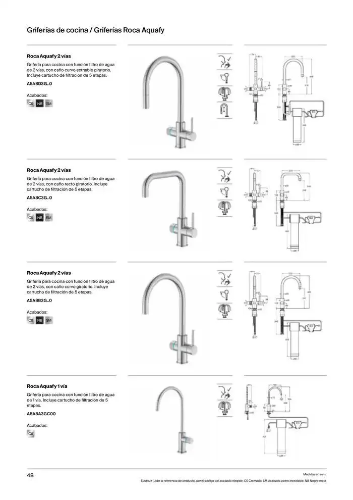 Catálogo de Fregaderos y grifería para cocina 9 de enero al 31 de diciembre 2025 - Página 50