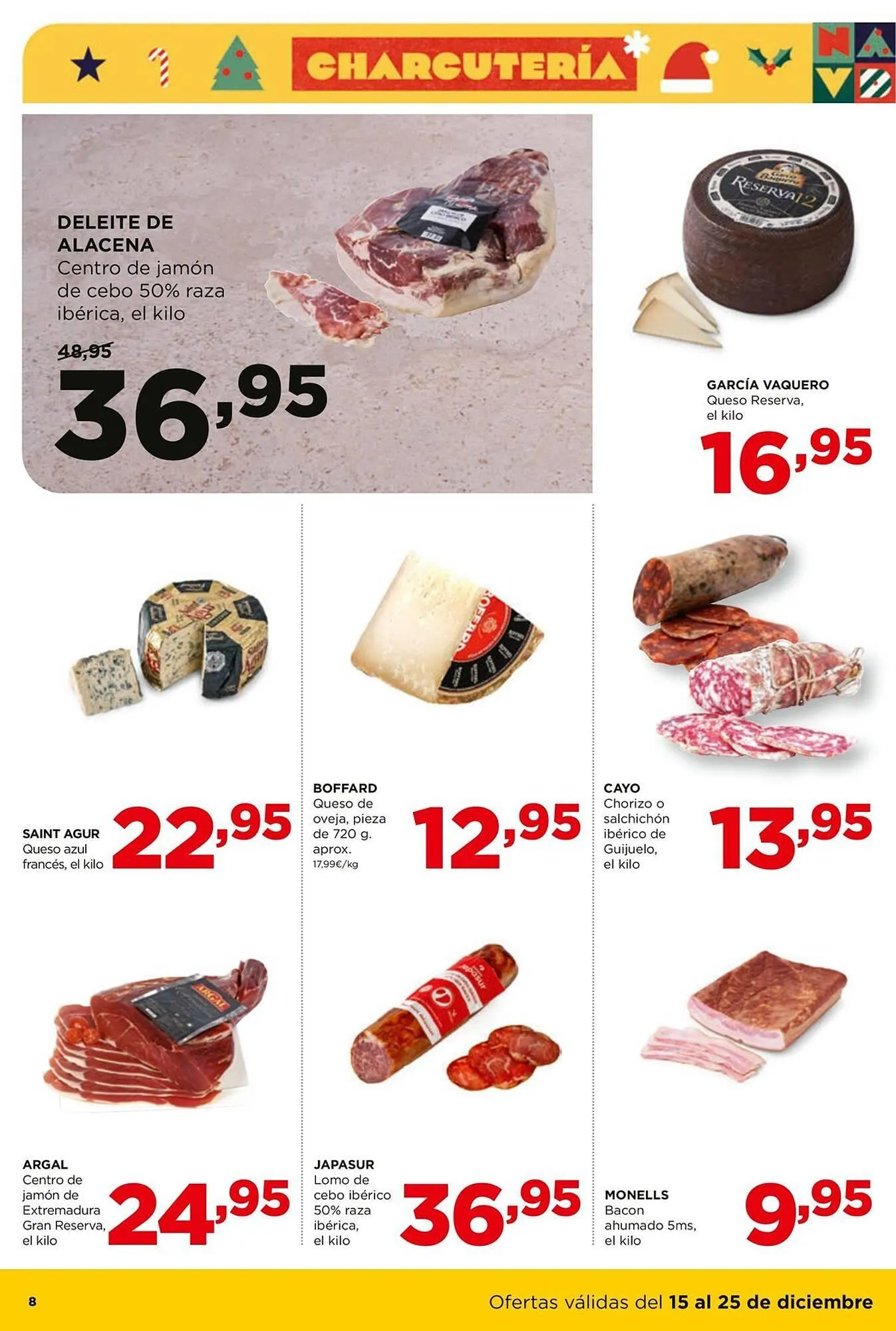 Catálogo de Folleto Alimerka 15 de diciembre al 25 de diciembre 2025 - Página 8