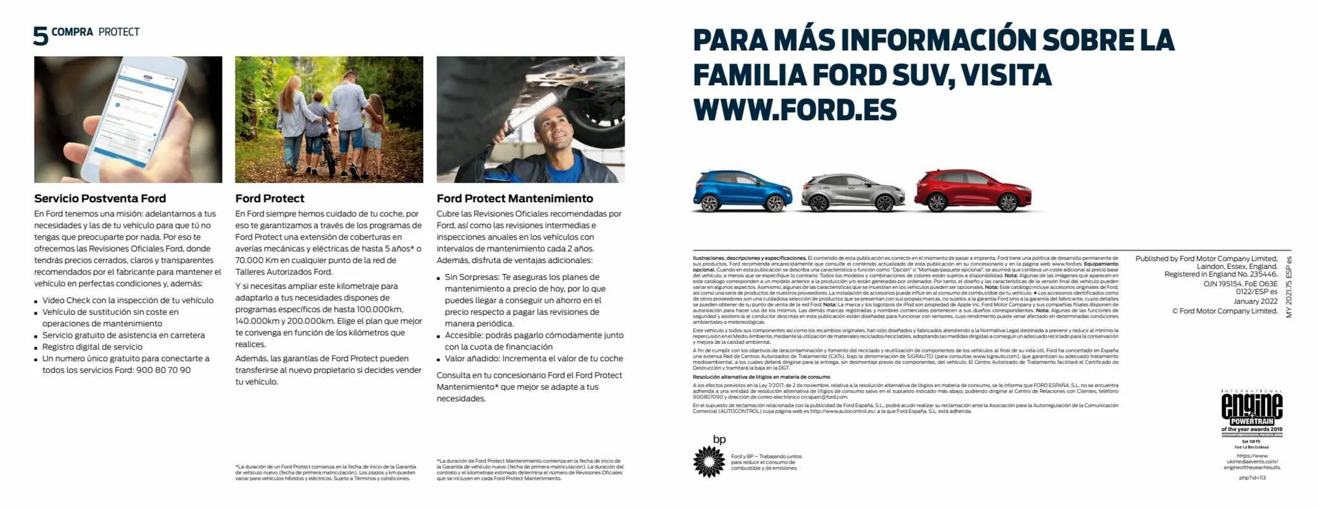 Catálogo de Folleto Ford 11 de enero al 31 de diciembre 2023 - Página 54