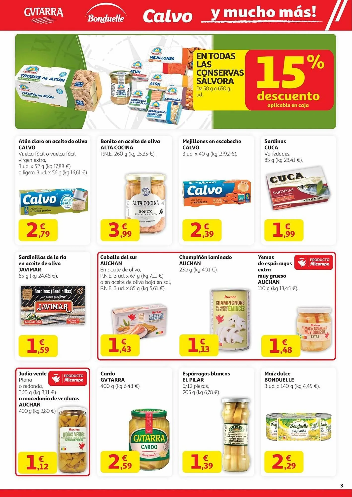 Catálogo de Folleto Alcampo 23 de octubre al 5 de noviembre 2025 - Página 3