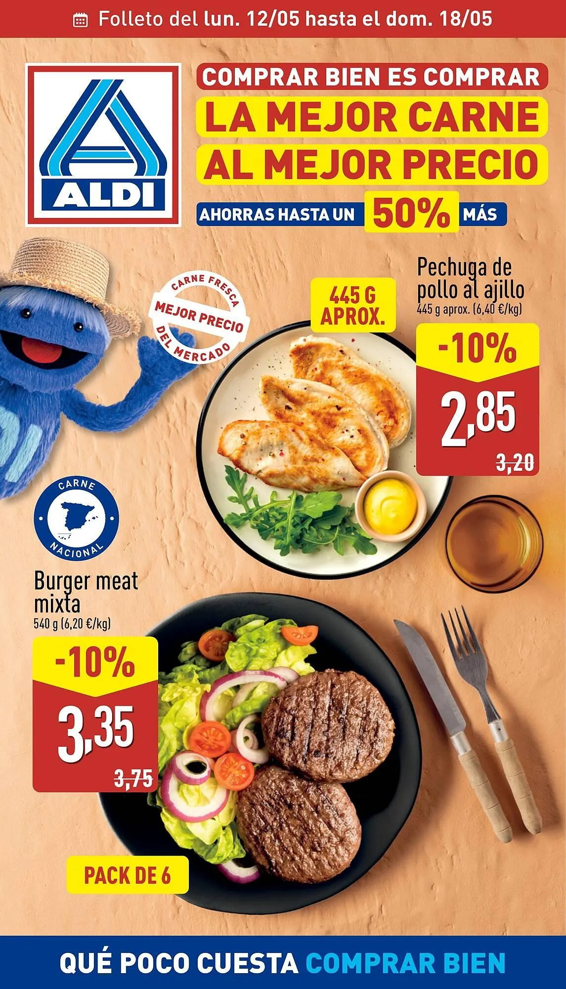 Catálogo de Folleto ALDI 12 de mayo al 18 de mayo 2025 - Página 1