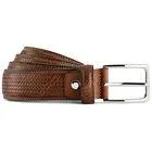 Cinturón de hombre de piel
