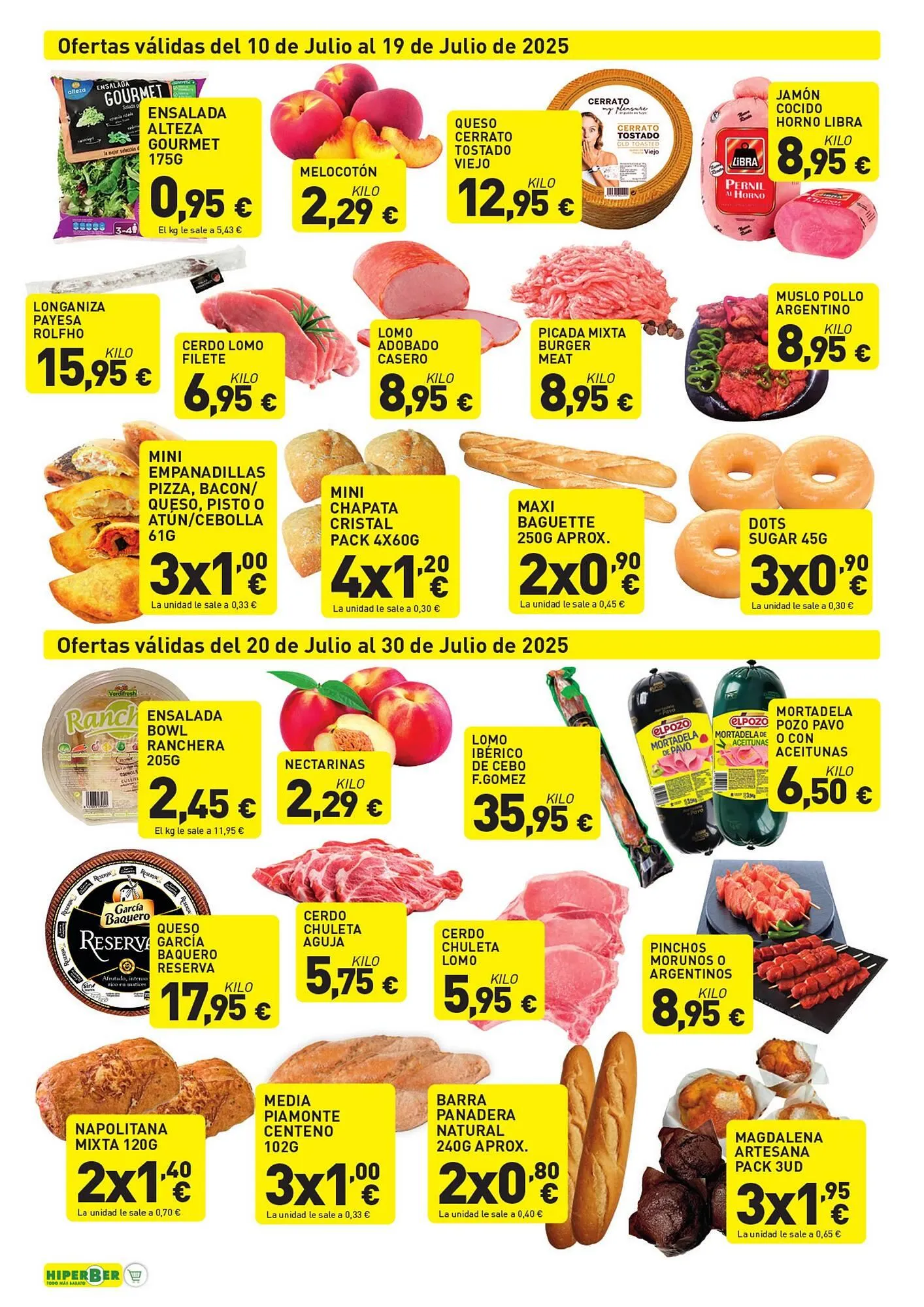 Catálogo de Folleto Hiperber 10 de julio al 30 de julio 2025 - Página 2