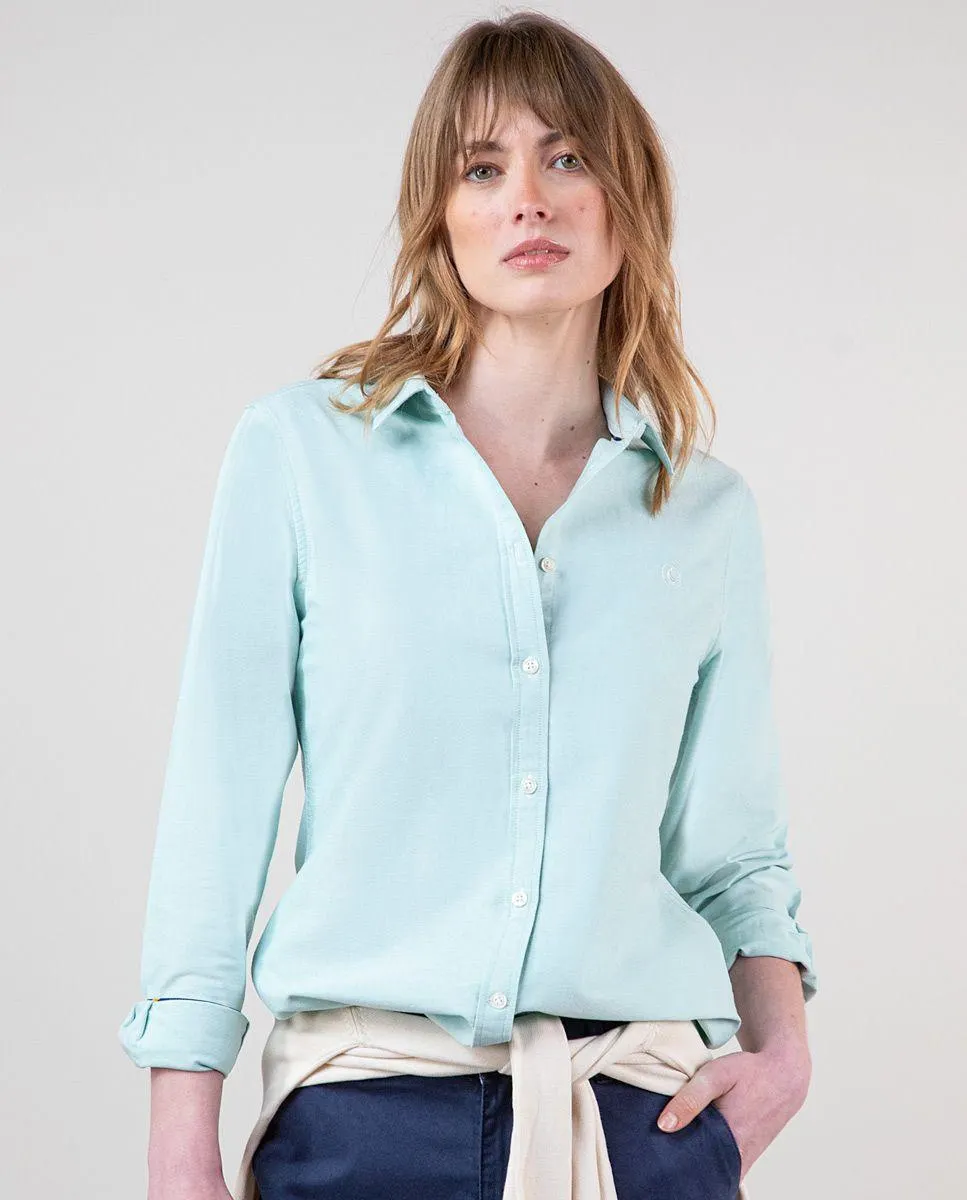 Camisa Oxford Verde