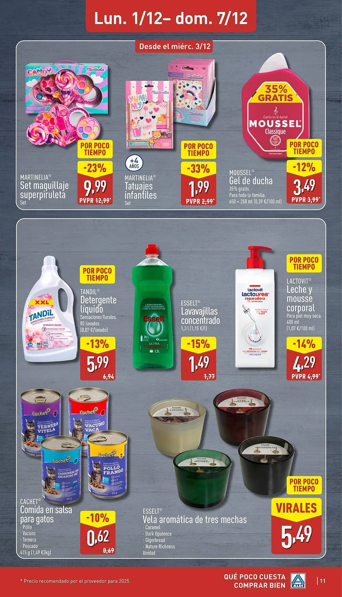 Catálogo de Folleto ALDI 1 de diciembre al 7 de diciembre 2025 - Página 11