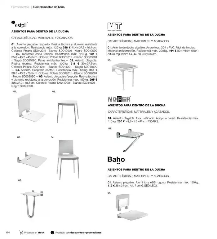 Catálogo de Catálogo de baños 24/25 2 de enero al 31 de agosto 2025 - Página 82