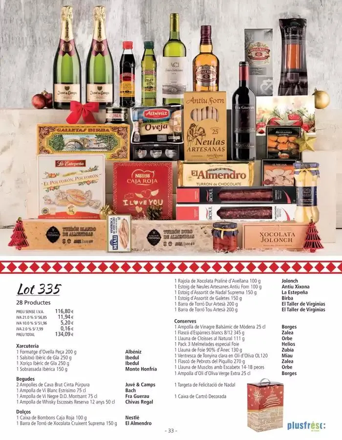 Catálogo de Lots De Nadal Per Regalar 18 de octubre al 19 de diciembre 2024 - Página 35