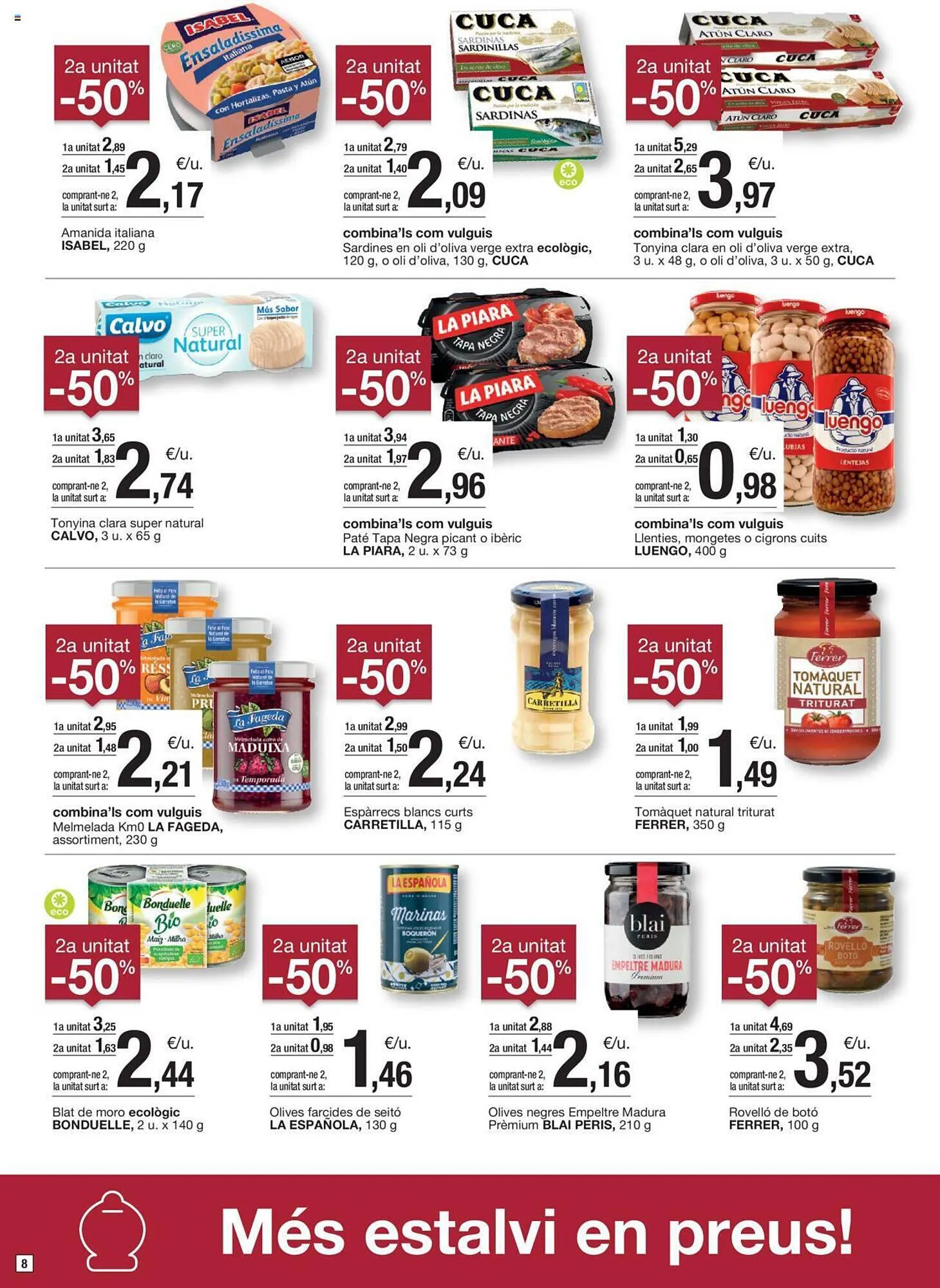 Catálogo de Folleto BonpreuEsclat 7 de noviembre al 20 de noviembre 2023 - Página 8