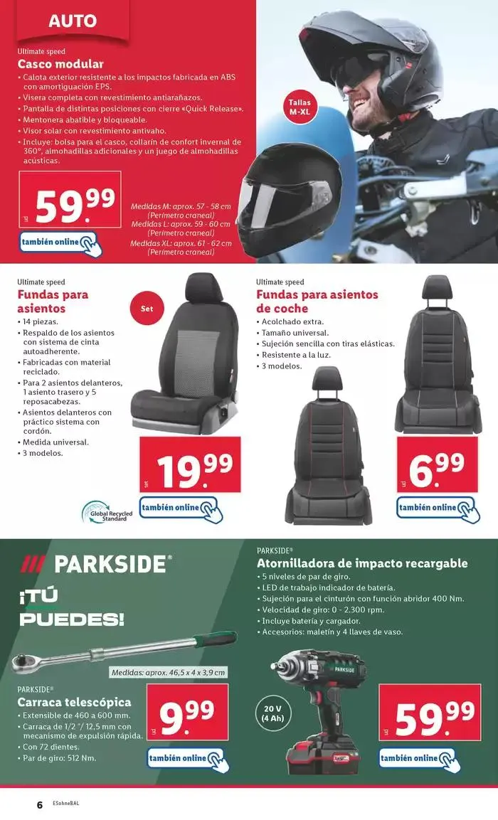 Catálogo de ¡Bazar Lidl! Ofertas válidas del 17/03 al 23/03 17 de marzo al 23 de marzo 2025 - Página 14